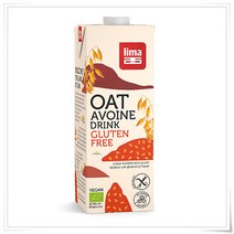 LIMA Gluten free oat vegetable drink 리마 글루텐 프리 오트 베지터블 드링크 1L 4개