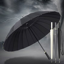 24k 튼튼한 대형 장우산 태풍 골프 우산 커버포함 1 1