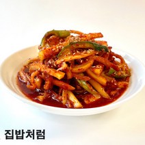 [집밥처럼 도라지오이무침] 아작아작 입맛 돋구는 새콤달콤한 양념으로 무친 간편하게 먹을 수 있는 엄마손맛 가정식 밑반찬, 1팩, 150g