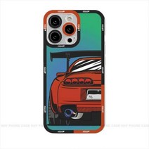 특이한아이폰케이스 호환 아이폰XS XR 일본 JDM 스포츠카 휴대폰 케이스 아이폰 13 12 미니 11 14 프로 맥스 8 7 플러스 Xs X Xr Se 20