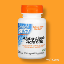 닥터스베스트 알파리포산 알리포산 600mg 60정 (2개월분)