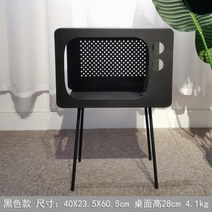 빈티지 미니 철재 레트로 협탁 장식장 틈새 테이블 서랍장 코너 거실 심플디자인, N