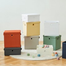 샘책장호환 한샘 폴리 수납바스켓 시리즈 3P 대/중/뚜껑 한샘온라인, 뚜껑 3P, 브라운(AA)