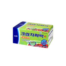 크린랲 이중지퍼백 18cmX20cm 150매(소), 단품