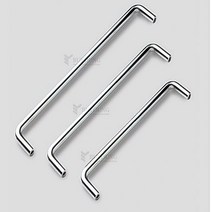 환봉 손잡이 BYG10 철 BYGS10 스텐 부영 기계 제작 가구 슬라이딩 도어 DIY 인테리어 용, BYGS 스테인리스(SUS303), 10-120, 1개