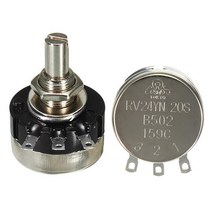 아두이노 RV24YN20S (B104) -100K Ohm COSMOS Tokyo 정품 가변 저항 가변저항기 potentiometer Nut Washer 포함 0.1%의 비밀