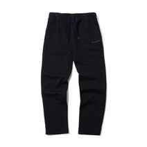 [국내매장판] 스노우피크 snowpeak 헤리티지 기모 스트레이트 팬츠 블랙 아웃도어 베이직 스트레이트핏 캠핑의류 감성캠핑 S21FURFP45BK