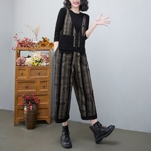 와이드핏 여성 데님 멜빵바지 작업복 젊줌마 꾸안꾸 점프수트