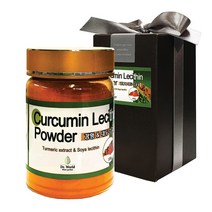 닥터월드 커큐민 45% 레시틴 100% 혼합분말 100g 강황 대두(콩) 추출물 Curcumin Lecithin Powder, 1개