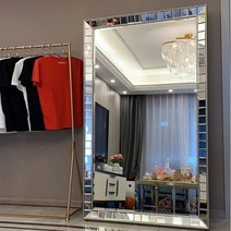 대형 전신거울 700 주문제작 프렌치 인테리어 럭셔리 옷가게 카페 스탠딩 거울, 70x180cm, 거울 특수포장, 실버
