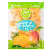 냉동 애플망고 다이스 800g, 3개
