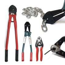 와이어 전산볼트 절단기 체인 자물쇠 컷팅기 철근 철사 케이블 캇타기, 볼트/체인커터 24인치 1개(~9mm 절단)