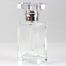 엔틱 향수 공병 사각 투명 향수용기 30ml