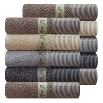 송월타월 레이아 180g 30수 뱀부얀 혼방사, 랜덤발송, 10개