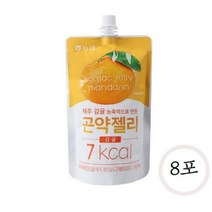 청정원 국산 감귤농축액으로 만든 곤약젤리 150gx8포, 2개