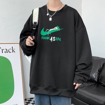 남자화이트색깔룩 2023 봄계절 남성 긴 소매 솔리드 무지 맨투맨 청년 트렌드 의류 슬림 WY629P27 4995988810