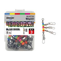스매쉬 색동 야광 타코도래 벌크 삼각도래 문어도래, 8호 9개입 14kg, 1개
