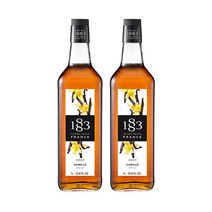 1883메종루틴 바닐라 시럽 1000ml 2개 세트