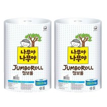 나무야나무야 점보롤 업소용화장지 2겹 300m 4롤x2개 총8롤, 상세페이지 참조
