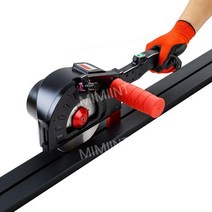 무선 원단재단기 천 의류 직물 컷팅기 가죽 피할기 커팅기, 600W 헤드 + 3 미터 트랙