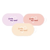 엔에스비비 SH LOVE MY SELF 갤럭시 버즈 버즈플러스 호환 케이스 카라비너 키링 증정, 바이올렛, 갤럭시버즈/버즈플러스