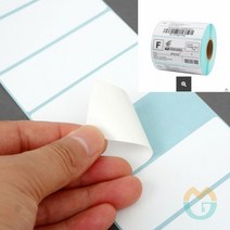 굿마켓 롤 감열 라벨 1000매 80X30MM 가격표시라벨지 택배송장용지 물류라벨