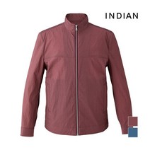인디안 INDIAN 립조직 펀칭 배색 점퍼_MITCLVM3111