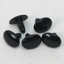 타원눈 인형눈(8개)[1010] / 인형 나사 눈알 부자재 만들기 재료 와셔, 9mm