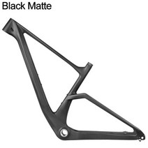29er 탄소 산악 자전거 프레임 부스트 148mm MTB 디스크 브레이크 하드 테일 T1000 섬유 Bicicleta 29, XL 148x12mm, No Logo Black Matte