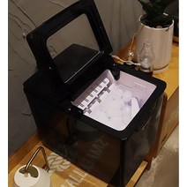 미니 제빙기 얼음아이스메이커 다용도 캠핑 야외 휴대용 급속얼음제조 낚시터사무실탕비실 저소음