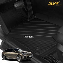 BMW X6 G06 3W 에코라이너 TPE 카매트 카 차 발 매트 바닥 발판 깔판, 단품