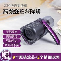 패브릭청소기 매트리스 쇼파 침구 이불 진드기 가정용 진공 UV 살균기, 3. 고급형(35K Pa) 퍼플 + 필터 2개