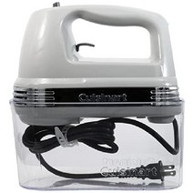 쿠진아트 머랭 휘핑기 반죽기 베이킹 핸드믹서 Cuisinart 제빵반죽기 HM-90BCS, 9단, 쿨 그레이