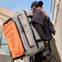 스노우보드 가방 엣지백 커버 백스키 부츠 헬멧용 백팩 가방 55x36x30cm 또는 스노우보드 방수 습식 및, 04 Orange gray