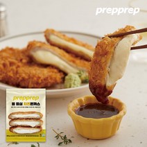 프렙프렙 튀겨나온 통등심 치즈 돈까스 5팩x140g(총 700g), 단품