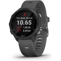 Garmin Forerunner 245 Music GPS Running Smartwatch with Music and Advanced Dynamics Black, 1개, 한개옵션0