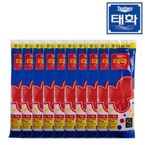 태화 고무장갑 식당 업소 설거지 선밴M 핑크 10매, [10매]태화 특대 빨강