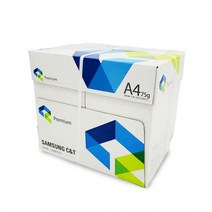 삼성 C&T 프리미엄 A4용지 500매 X 5권 2500매 한박스 복사지 복사용지 A4, 삼성 프리미엄A4지2500매