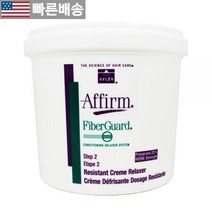 [Avlon 정품] Affirm FiberGuard Conditioning Creme Relaxer 여성 Non-professional hair conditioner 200밀리리터, 1개