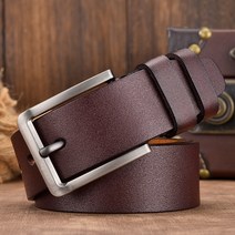 혁띠 벨트소가죽허리띠정장자동 남성 벨트 남성 가죽 벨트 남성 정품 가죽 스트랩 럭셔리 핀 버클 멋진 빈티지 청바지