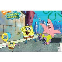 하비하버 스폰지밥 직소퍼즐 모음 애니퍼즐 굿즈 취미생활 캐릭터 애니 퍼즐, 스폰지밥 옵션24, 500피스