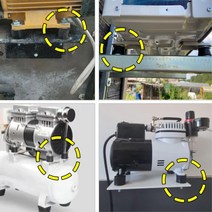 기계와 기계사이 진동 떨림방지 철물 자재 철물점 5개, M8X30파이