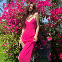 바캉스 원피스 발리 비치드레스 꽃무늬 여행원피스 신혼여행 비치롱 나시 커플바캉스룩 연예인바캉스룩 쇼핑몰