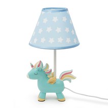 샛별하우스 수유등 아이방 조명 은하수 모찌 스파클링LED 무드등 7종, 유니콘 스탠드 [블루], LED전구 (백색빛) 포함