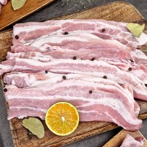 [식품의즐거움] 칠레산 수입돼지 냉동 대패삼겹살 500g, 단품
