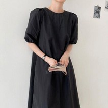 신세계TV쇼핑 [옷자락] 여자 여름 임부복 등원룩 퍼프 롱원피스