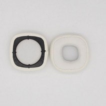 2PCS교체Ear Pads Cushion For 마샬l 마샬메이저 III 3블루투스헤드폰, White