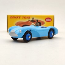 DeAgostini-다이키 장난감 1/43 애스턴 마틴 DB3S 블루 다이캐스트 모델 컬렉션 자동차 선물, 한개옵션0