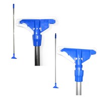 [매직크린] 홀더마포대 스텐알루미늄150cm 체육관걸레 마포대, 스텐