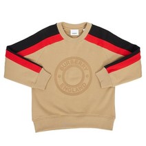 버버리 [버버리키즈] 로고 그래픽 RICKTON SWEATER 8053943 A7026 키즈 긴팔 맨투맨 티셔츠 (성인착용가능)